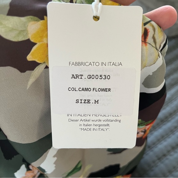 Lola & Co. Floral Camouflage Skirt Size Medium - Picture 6 of 14